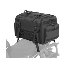 ZHSDMB Bolsa Impermeable Moto para Ducati Monster 696 2008-2014, Portátil Plegable Antipolvo Bolsa Trasera Motocicleta para Aventuras Viaje Motociclismo