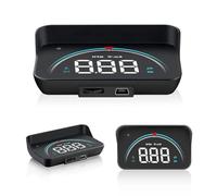 ZHSDMB Head up Display para Geely Emgrand BL/Emgrand EC7 / Emgrand EC8 EC820, HUD Universale con Tachimetro GPS, Allarme Velocità, Schermo LED, Luminosità Auto
