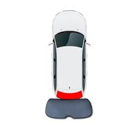 ZHSDMB Parasol Coche Bebe para Citroen Elysee, Unidades Parasol Coche Lateral para Ventana Trasera y Delantera, Protección UV y Anti-Calor,Rear Windshield