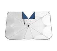 ZHSDMB Parasol Coche Delantero para BMW 5 Series 520 525 528 530 535 540, Plegable Parasol del Parabrisas del Coche Anti UV Rayos Parasol Coche, Fácil de Instalar y Almacenar,L/140 * 80cm
