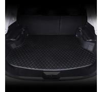 ZHSDMB Protector Maletero Coche para Seat Ateca 2016-2024, Resistente Alfombra Protector Maletero del Coche, Impermeable Antideslizante Tapetes para Maletero,A-Black