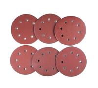 ZHSOAO 100PCS 7 Inch 8 Holes Hook and Loop Sanding Disc Sand Paper Grits 60-320 for Polish Tools Accessories para Lijadoras De Cuello Largo(100pcs 320 Grit)