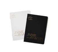 ZHSOAO 2PCS Minimalist Foil Sage Green Vow Book Set para los Novios