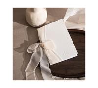 ZHSOAO 2PCS Wedding Vow Books Card Set para los Novios