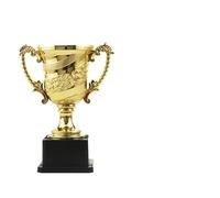 ZHSOAO 3pcs Trophy Awards Plastic Model Winner Award Rewarding Supply Competition Soccer para Competiciones Escolares(18CM)