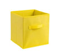 ZHSOAO 4PC Foldable Fabric Storage Cubes Drawer Organization For Closet Home Supplies Clothing Underwear Box para Baño/Cajones/Armario(Color 14,25x25x25cm)