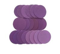 ZHSOAO 50Pcs 2 Inch Sanding Disc Wet Dry 80-10000 Grit Sandpaper 50mm Hook Loop Aluminum Oxide Sandpaper for Drill Grinder Rotary Tools para Lijadoras De Cuello Largo(180)