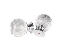 ZHSOAO 8 piezas 20 mm 30 40 50 cristal para Tiradores Cajones