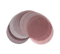 ZHSOAO 80pcs 7 Inch 180mm Mesh Abrasive Dust Free Sanding Discs Anti-Blocking Dry Hook Loop Grinding Sandpaper 80 to 600Grit para Lijadoras De Cuello Largo(80)