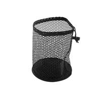 ZHSOAO Bolsa de Malla Deportiva Multiusos con cordón for Pelotas Golf, Organizador portátil for Accesorios, Capacidad for 12, 25 o 50 para Pelotas de Golf(Black,L)