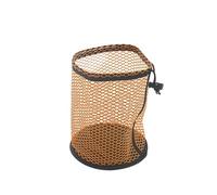 ZHSOAO Bolsa de Malla Deportiva Multiusos con cordón for Pelotas Golf, Organizador portátil for Accesorios, Capacidad for 12, 25 o 50 para Pelotas de Golf(Orange,M)