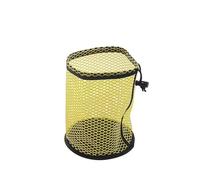 ZHSOAO Bolsa de Red Deportiva portátil Malla Multiusos Nailon for organizar Pelotas Golf. Suministros Deportivos para Pelotas de Golf(Yellow-S)