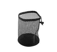 ZHSOAO Bolsa de Red Deportiva portátil Malla Multiusos Nailon for organizar Pelotas Golf. Suministros Deportivos para Pelotas de Golf(Black-M)