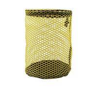 ZHSOAO Bolsa Multifuncional for Pelotas de Golf, Malla Nailon, con Cierre cordón for Equipo y Actividades al Aire Libre para Pelotas de Golf(Yellow Small)
