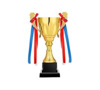 ZHSOAO Gold Trophy Cup Soccer Trophies Winner Award Sports Competition Basketball Football Toy for Party Ceremony para Competiciones Escolares