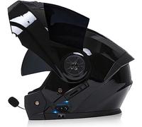 ZHTBATE Casco Moto Bluetooth Integrato,ECE Omologato Caschi Modulari Motorino Integrali con Doppia Visiera,Caschi Bluetooth per Moto, Integrale Caschi Modulari per Uomo E Donna