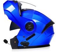 ZHTBATE Casco Moto Bluetooth Integrato,ECE Omologato Caschi Modulari Motorino Integrali con Doppia Visiera,Caschi Bluetooth per Moto, Integrale Caschi Modulari per Uomo E Donna