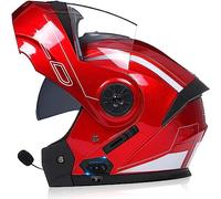 ZHTBATE Casco Moto Bluetooth Integrato,ECE Omologato Caschi Modulari Motorino Integrali con Doppia Visiera,Caschi Bluetooth per Moto, Integrale Caschi Modulari per Uomo E Donna