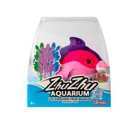 ZHU ZHU Aquarium - Nina Le Delphin - Descubre tu Bonito delfín - Pescado Muy Suave y rigolo - Peluche Suave e Interactivo para niños - Creación de Historias encantadas - No Necesita Agua - 4 años