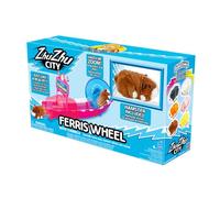 Zhu Zhu Hamster City Wheel - Rueda de Ejercicio Interactiva Hámster y Accesorios, Juguetes ZhuZu Pets