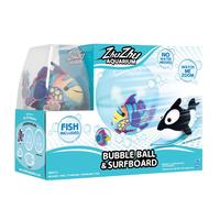 Zhu Zhu Pets Acuario Bubble Ball Surfboard Playset Inicial Con Peces
