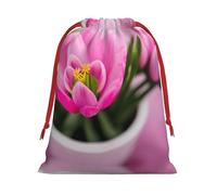 Zhuanyun Spring is in The Air - Bolsa de regalo de terciopelo con cordón, bolsa grande para regalos de golosinas