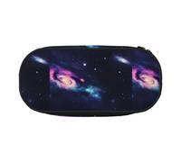 Zhuanyun Universe Galaxy Space - Estuche con compartimento con cremallera, estuche de papelería, caja de almacenamiento de suministros de oficina