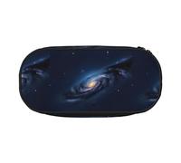 Zhuanyun Universo Milky Way - Estuche con cremallera para lápices, material de oficina, caja de almacenamiento, Negro , talla única, Portabilidad: