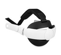 Zhufas Correa Ajustable Compatible con Meta Quest 3S / Quest 3, One Click Estirar y Retraer Head Strap, Mayor Comodidad e Inmersión en Juego VR Accesorios Correa de Cabeza