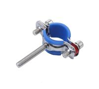 zhuguiming Abrazadera de soporte for tubo de acero inoxidable 304 con varilla roscada M8 de 50 mm, compatible con tubos de 15 a 219 mm de diámetro exterior, con estuche azul.(Fit 80-89mm OD Tube)