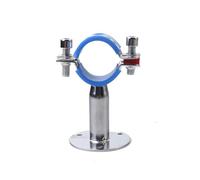 zhuguiming Abrazadera de soporte for tubo de acero inoxidable 304 de 19-108 mm de diámetro exterior con estuche azul y placa base for elaboración casera.(Fit 89mm OD Tube)