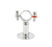 zhuguiming Abrazadera de soporte for tubo de acero inoxidable 304 de 19 a 108 mm de diámetro exterior.(50mm L,Fit 80-89mm OD Tube)