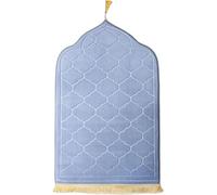 ZhuiFengAA Alfombra de oración Musulmana, 65 * 110 cm, Estera islámica Acolchada Suave, Gruesa, para Comodidad de Rodillas y Frente, Janamaz para Hombres, Mujeres y niños.