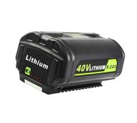ZHUJIAOF Batería de repuesto de 5.0 Ah y 40 V para batería Ryobi de 40 V, compatible con soplador de hojas Ryobi de 40 V y otras herramientas eléctricas inalámbricas y cargador de 40 V