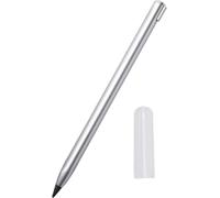 Zhuluck 1 lápiz eterno reutilizable plateado con tapa de lápiz, sin tinta eterna, para escribir y pintar