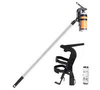 ZHUMCCY Barra de extensión de pintura en aerosol, adaptador ajustable de largo alcance, poste de extensión de pulverización de , para defensa de de , colmena, árbol, pintura, jardín