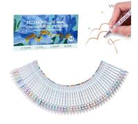 ZHUMCCY Bolígrafos de Gel Acrílico Pintura - Rotuladores de Pintura Acrílica para Piedras,Materiales de Arte y Manualidades Base Agua para Dibujo, Colorear, Doodle en Lienzo, Madera, Tela, Piedra y