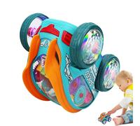 ZHUMCCY Coche de Juguete Acrobático | 360 Grados Vehículo Giratorio Eléctrico Juguetes - Juego Educativo con Luces Y Música,para Jardín Interiores Exteriores Escuela Salón Fiestas