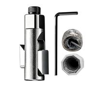 ZHUMCCY Extractor de Roscas de Tubería Llave Ajustable De Metal Resistente | Herramienta para Extraer Rosca Rota de Grifo para Perno Grifo Válvula Angular Garaje Baño Cocina y