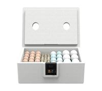 ZHUMCCY Incubadora para Pollos | Incubadora De Pollos con Capacidad para 32 Huevos,Máquina Precisión con Control de Humedad y Recordatorio de para Uso Doméstico y Profesional