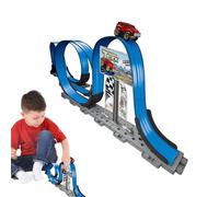 ZHUMCCY Juegos de Pistas de Carreras para Coches Slot - Juego de Vehículos Resistente y Flexible,Vehículo de Juego Interactivo | para Niñas Regalos de Cumpleaños Premios para Aula Fiestas Navidad y de