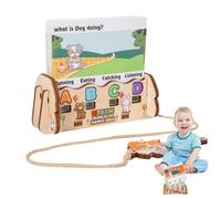 ZHUMCCY Juguetes Educativos para Niños,Juego de Aprendizaje de Inglés | Juego de Lógica de Deletreo de Palabras | para Niños Estudiantes De Primaria Aula Escuela Profesores Instrucción Grupal