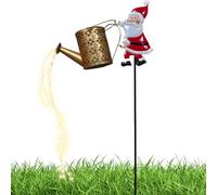 ZHUMCCY Luces Solares De Navidad Para Exteriores - Lámpara De Suelo De De Papá Noel,Luz De Jardín Solar Navideña Con Papá Noel - Para Césped Jardín Sendero Patio Paisaje Porche