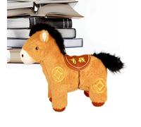 ZHUMCCY Muñeco De Peluche Caballo Mascota | 2026 Coleccionable Figurina De Peluche del Festival del Caballo | Bendición Recuerdo Decoraciones de Mesa - Destinado A Hogar, Fiesta, Vacaciones, Oficina,