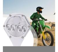 ZHUMCCY Porta Permiso De Impuesto para Motocicleta,Soporte Hexagonal para Matrícula de Etiqueta Fiscal - Soporte De Aluminio Impermeable con Llave para Scooter Ciclomotor ATV
