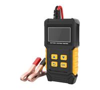 ZHUMCCY Probador De Baterías De Automóvil - Probador De Baterías Para s,Comprobador Digital de Voltaje y Carga Compacto para Circuitos Eléctricos de Motocicleta Furgoneta