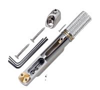 ZHUMCCY Puente de guitarra para guitarra, parte del dispositivo de cuerda, puente dividido para guitarra sin cabeza, para uso en interpretaciones musicales, juegos de guitarra, actuaciones en el