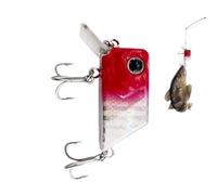 ZHUMCCY Señuelos para Lubina,Cebo Flotante, Anzuelos, Sonajero - Señuelos De Lucioperca - Destinado A La De Bagre, Walleye, Crappie Y Bluegill En Lagos, Ríos, Agua Salada Y Agua Dulce para Hombres