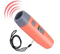ZHUMCCY Silbato Electrónico | 3 de Alto Volumen - Silbato de Mano para Árbitro con Cuerda | para Socorrista Árbitro Fútbol Hockey Entrenamiento Clase de Educación Física Supervivencia en