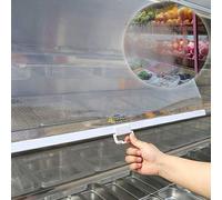ZHUOZ1T Persiana Enrollable Plástico Transparente con Agujeros,Estor Enrollable Respirable,Mantener Fresco,para Congelador Gabinete Vitrina Supermercado,Personalizable,Ancho x Alto (70x220cm)